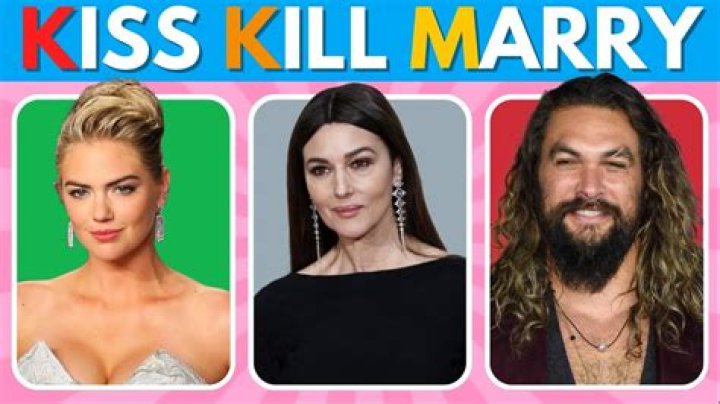 Celebrity Kiss, Marry, Kill Unveiled