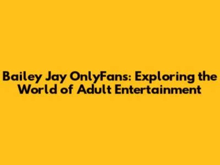 Exploring The World Of Adult Entertainment